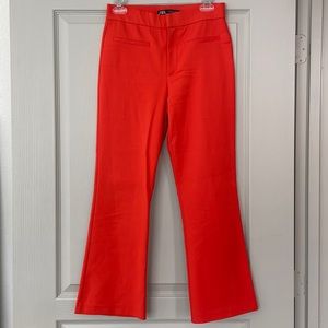 Zara orange pants